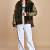 MAGIE maglia con greche BEND516 ECRU BLUE hartford 