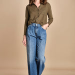 TACY camicia in jersey BETB500 MILITARY hartford 