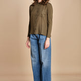 TACY camicia in jersey BETB500 MILITARY hartford 