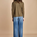 TACY camicia in jersey BETB500 MILITARY hartford 