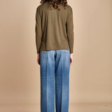 TACY camicia in jersey BETB500 MILITARY hartford 