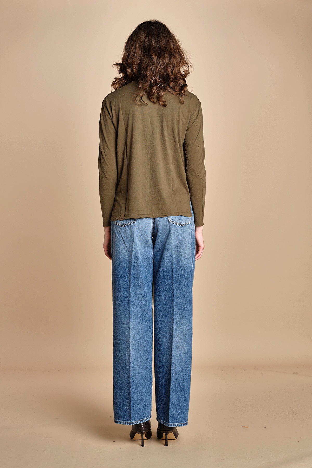 TACY camicia in jersey BETB500 MILITARY hartford 