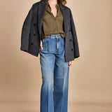 TACY camicia in jersey BETB500 MILITARY hartford 