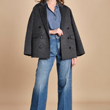 TACY camicia in jersey BETB500 STEEL BLUE hartford 
