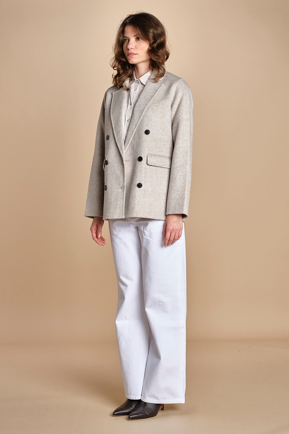 VATI blazer double BEVN552 NATURAL hartford 