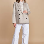 VATI blazer double BEVN552 NATURAL hartford 