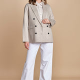 VATI blazer double BEVN552 NATURAL hartford 