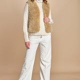 VOBBY gilet in ecopelliccia BEVR554 NATURAL hartford 