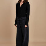 body scollo a v in merinos ANDERSON KNIT BODY BLACK herskind 