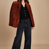 body scollo a v in merinos ANDERSON KNIT BODY BLACK herskind 