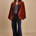 body scollo a v in merinos ANDERSON KNIT BODY GREY herskind 