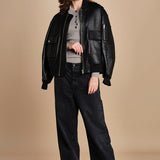 polo a costine CADEE KNIT BLOUSE LIGHT TAUBE herskind 