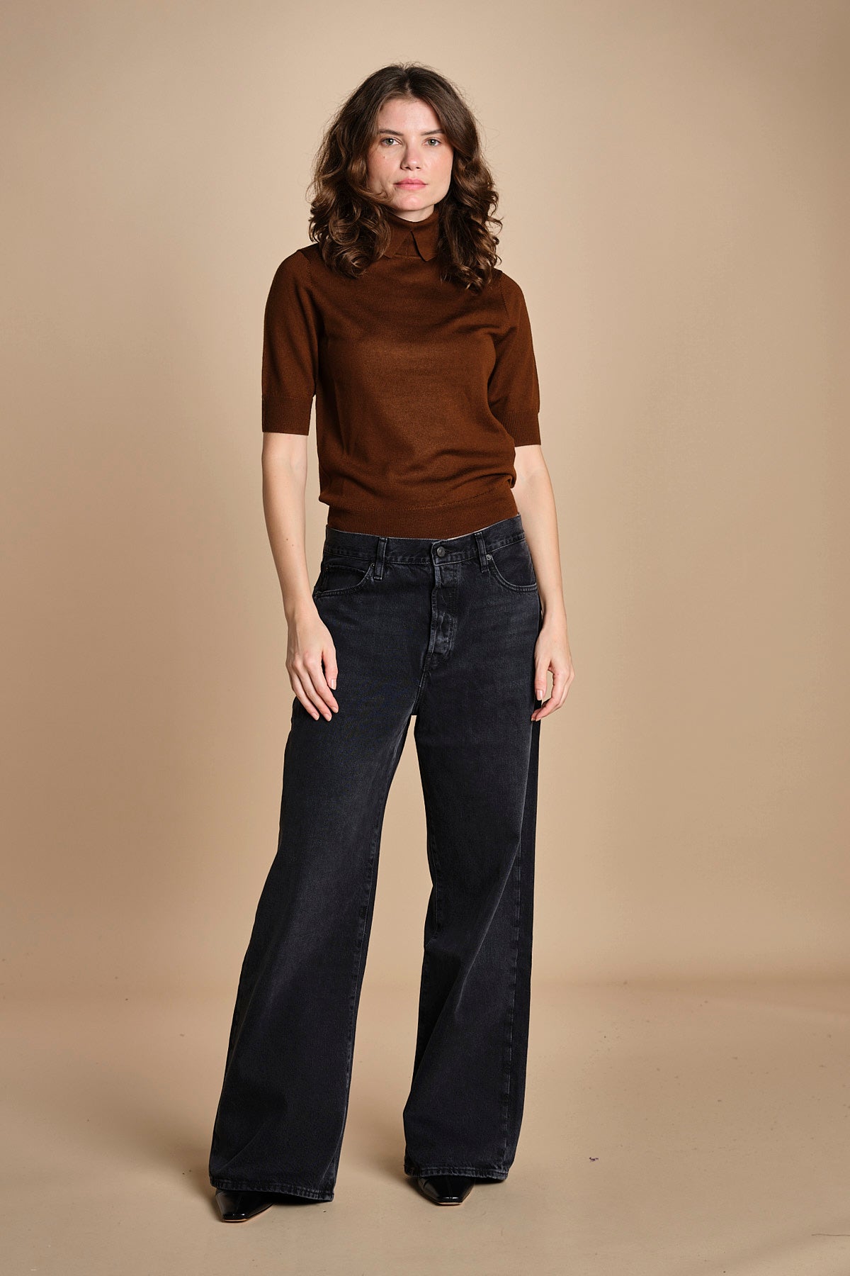 polo manica corta PERRY KNIT BLOUSE 089 herskind 