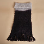 sciarpa mohair bicolore. CHA 01 GIRGIO CHIARO hinterveld 