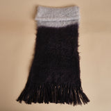 sciarpa mohair bicolore. CHA 01 GIRGIO CHIARO hinterveld 