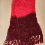 sciarpa mohair bicolore. CHA SEAFOAM hinterveld 
