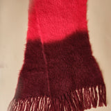 sciarpa mohair bicolore. CHA SEAFOAM hinterveld 