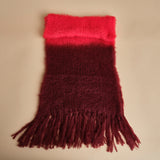 sciarpa mohair bicolore. CHA SEAFOAM hinterveld 