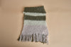 sciarpa in mohair a righe.