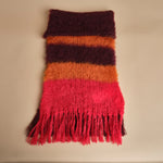sciarpa in mohair a righe. STR SHORTBREAD.COFF.COPP hinterveld 