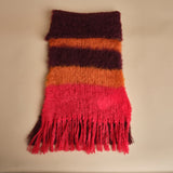 sciarpa in mohair a righe. STR SHORTBREAD.COFF.COPP hinterveld 