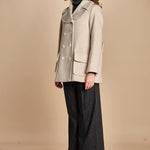 peacoau doppiopetto 15M005WO024 P120 CREAM ines de la fressange 