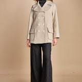 peacoau doppiopetto 15M005WO024 P120 CREAM ines de la fressange 