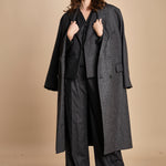 gilet gessato 15V528CO191 P092 GREY ines de la fressange 