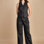 gilet gessato 15V528CO191 P092 GREY ines de la fressange 
