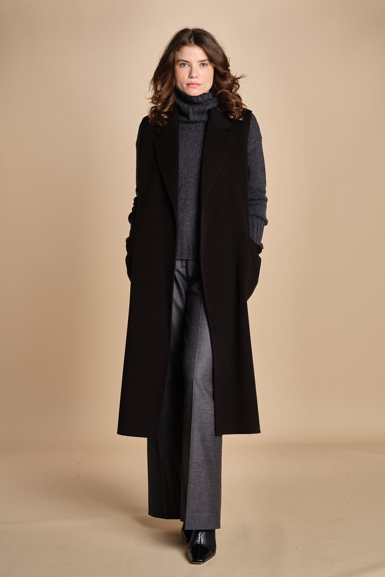 gilet double CLARISSA IO111126 BR291 ivy oak 