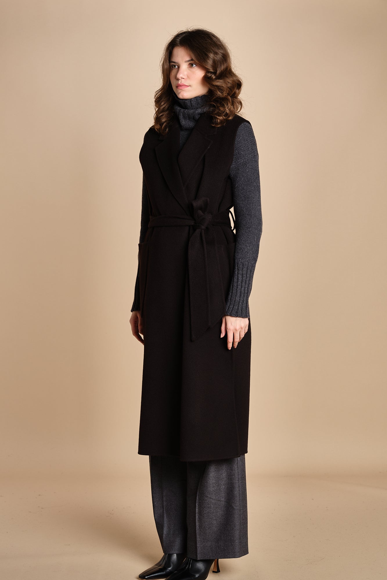 gilet double CLARISSA IO111126 BR291 ivy oak 