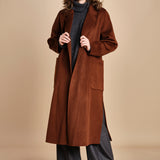 cappotto vestaglia double CELIA IO111046 BR248 ivy oak 