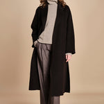 cappotto vestaglia double CELIA IO111046 BR291 ivy oak 