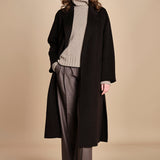 cappotto vestaglia double CELIA IO111046 BR291 ivy oak 