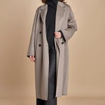 cappotto doppiopetto CLARA IO1111105 BE457 ivy oak 