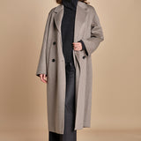 cappotto doppiopetto CLARA IO1111105 BE457 ivy oak 