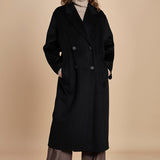 cappotto doppiopetto CLARA IO1111105 MC2163 PINSTRIPE ivy oak 