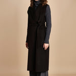 gilet double CLARISSA IO111126 BK999 ivy oak 
