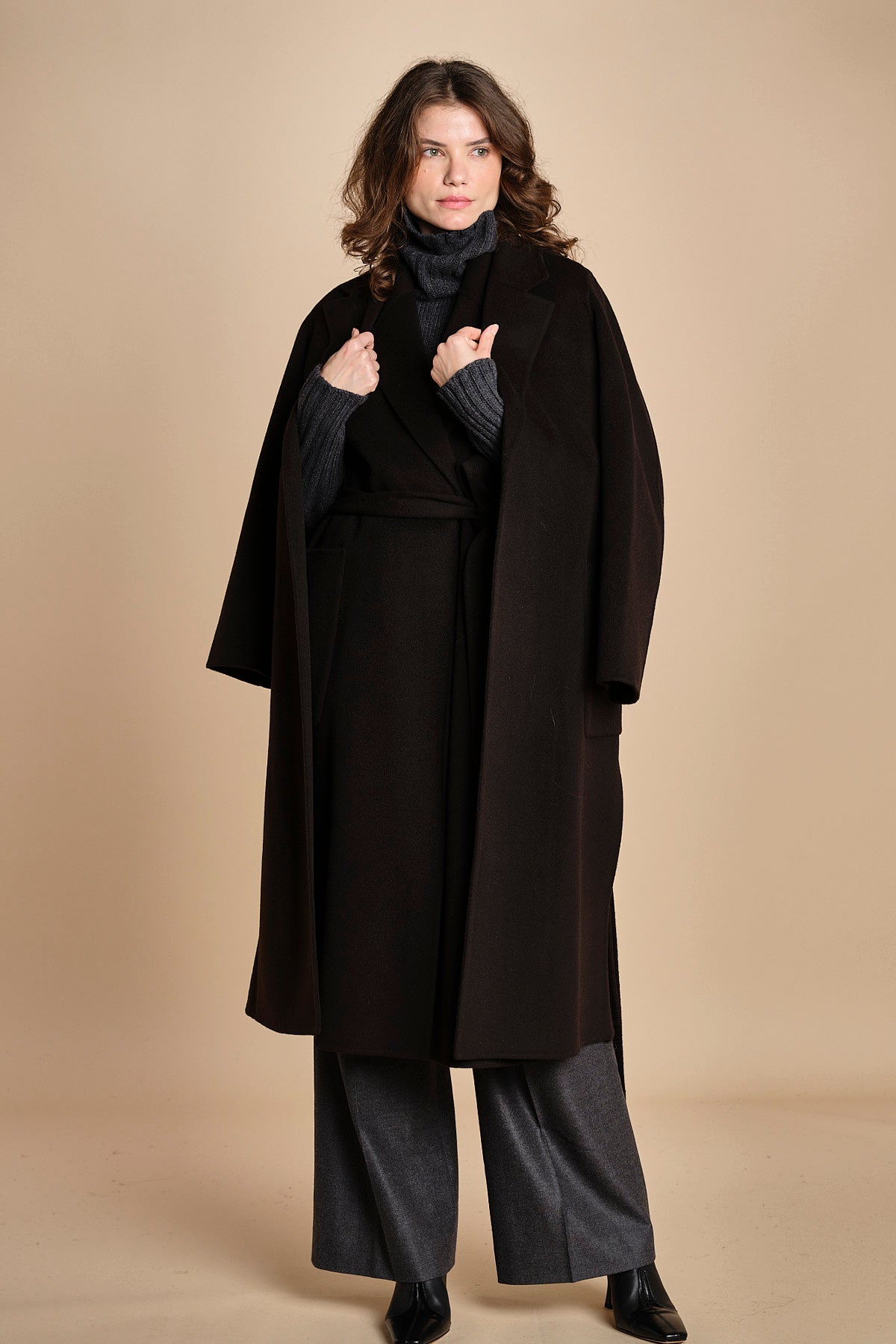 gilet double CLARISSA IO111126 BK999 ivy oak 