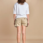 in cotone con tasca in montone TOM T-SHIRT MJD148PAT2977 J0248 WHITE jejia 