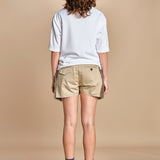 in cotone con tasca in montone TOM T-SHIRT MJD148PAT2977 J0248 WHITE jejia 