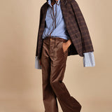 pantaloni 4 tasche in velluto liscio TWIGGY MJD211AAC1116 CHBRO jejia 