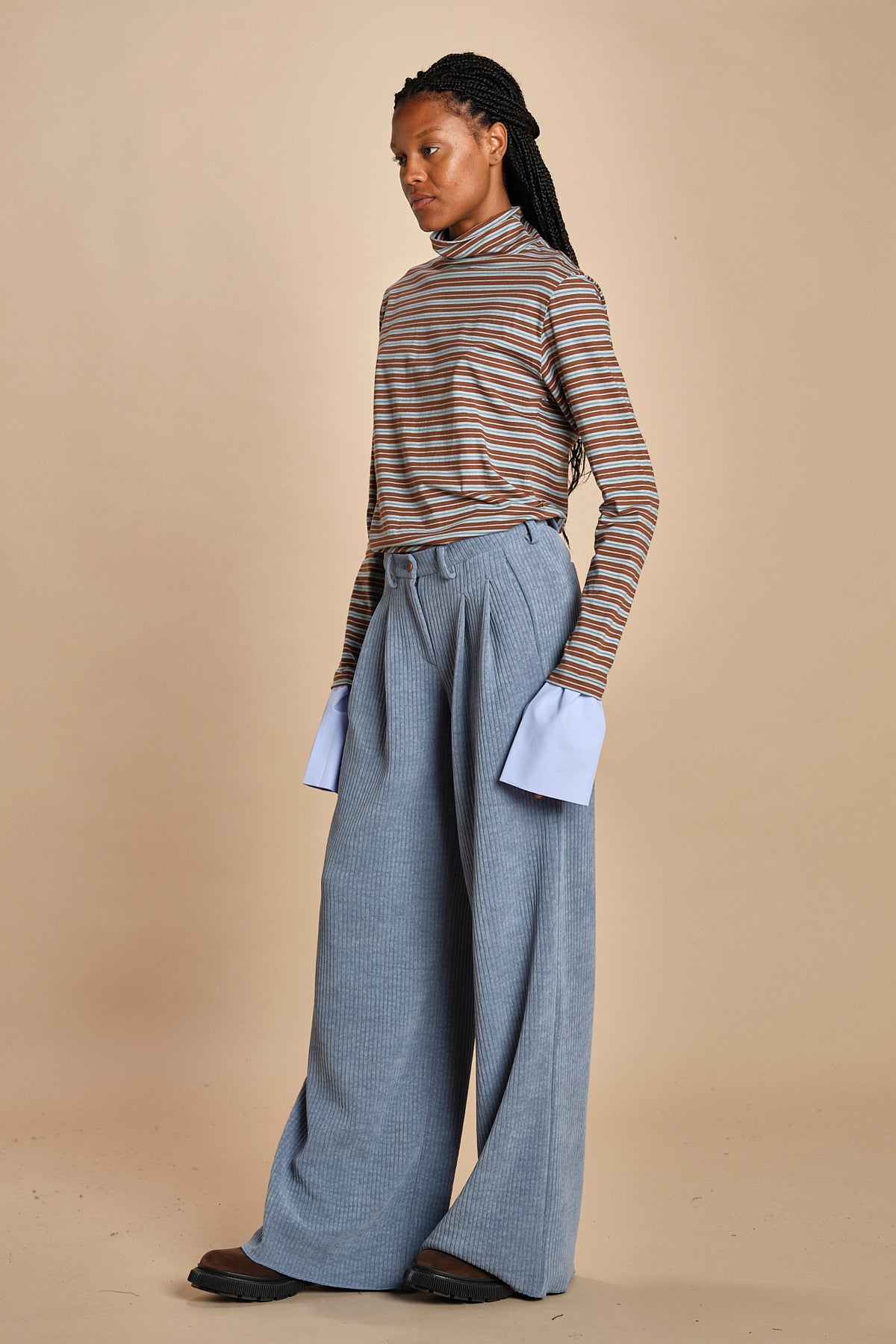 pantaloni in velluto rocciatore con pinces KATHERINE MJD217AA43894 V.450 jejia 