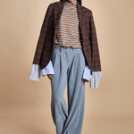 pantaloni in velluto rocciatore con pinces KATHERINE MJD217AA43894 V.450 jejia 