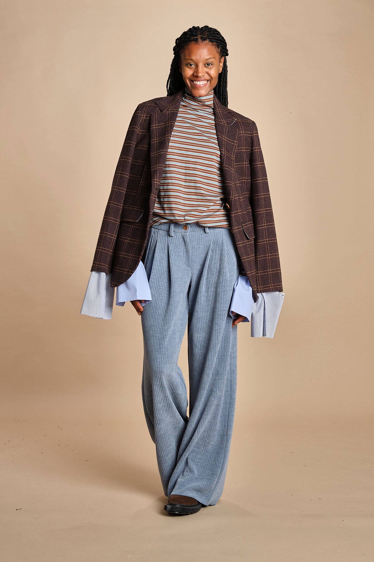 pantaloni in velluto rocciatore con pinces KATHERINE MJD217AA43894 V.450 jejia 