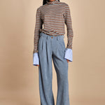 pantaloni in velluto rocciatore con pinces KATHERINE MJD217AA43894 V.450 jejia 