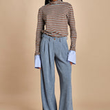 pantaloni in velluto rocciatore con pinces KATHERINE MJD217AA43894 V.450 jejia 