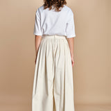 pantalone over in velluto BIRKIN MJD228_ATEX40 J0236 CREAM jejia 