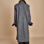 OLLY COAT cappotto doppiopetto in flanella over MJD517_A60003 1002 GREY jejia 