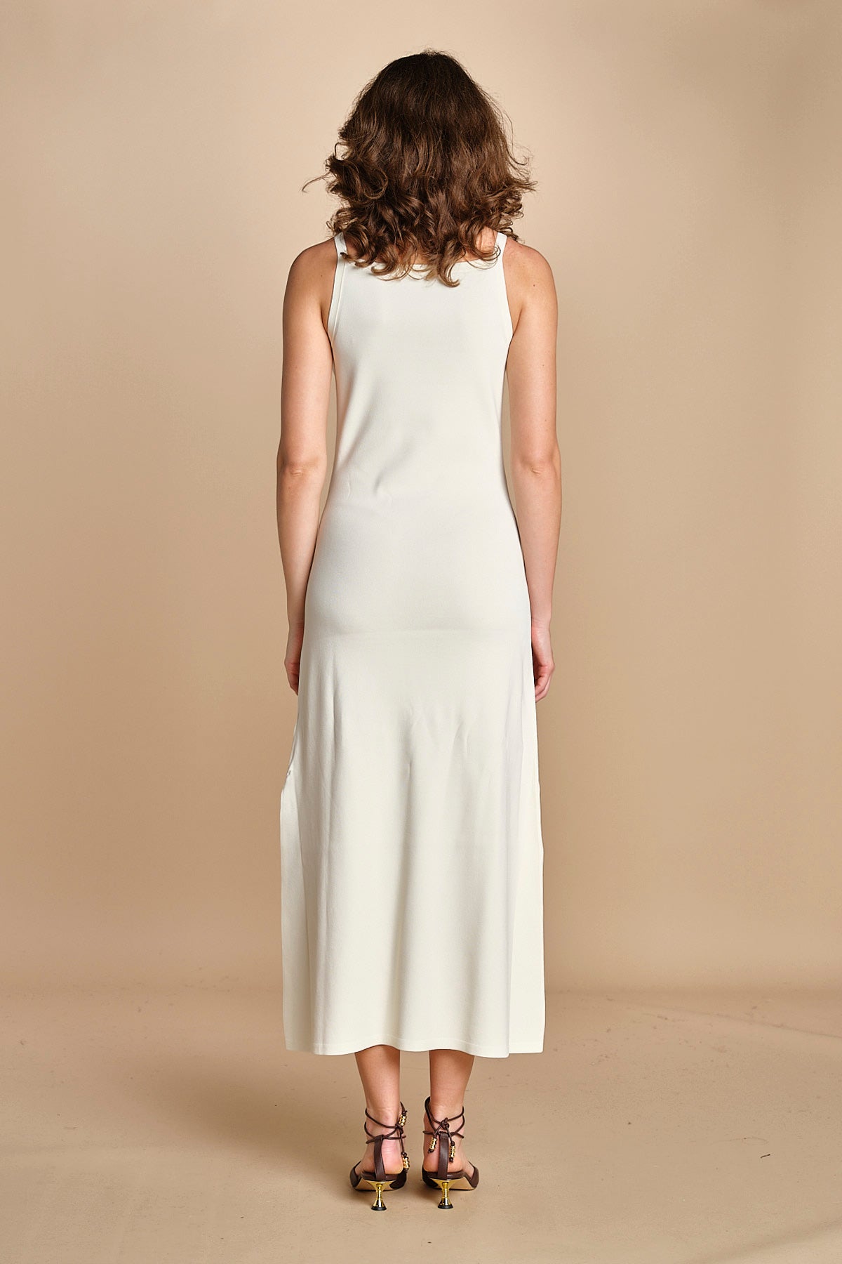 abito in maglia DRESS FULL  JF009246 0045 IVORY joseph 